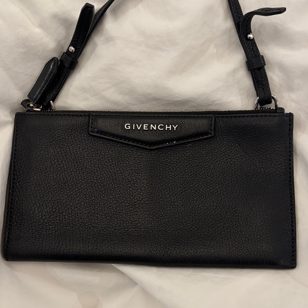 Givenchy Black Leather Shoulder Bag